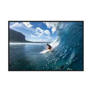 Artey | Catch the Wave - Framed Canvas - Black Frame - 100 x 150cm