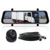 Elinz K Series 9.6" Full Screen Display Clip-on Mirror Monitor Dome Ahd 1080p Reversing Camera 10m Cable