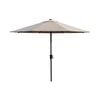 Coolaroo 3m Round Smoke Kuranda Market Umbrella