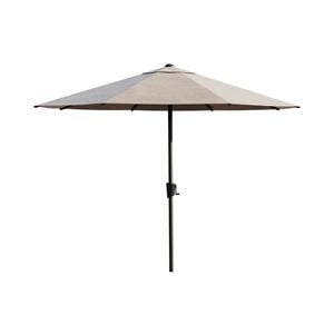 Coolaroo 3m Round Smoke Kuranda Market Umbrella