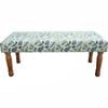 LVD Velvet Botanical 101x41cm Wood Ottoman/Bench Furniture Rectangle