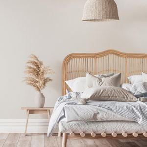 Breeze Athens Double Size Natural Rattan headboard Bedhead