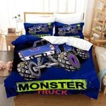 3D Cartoon Monster Truck Quilt Cover Set Bedding Set Duvet Cover Pillowcases WJ 1698