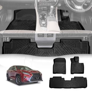 3d Floor Mats For Lexus Rx200t Rx300 Rx350 Rx450h 2016-2022 Heavy Duty All Weather Car Mats Carpet Liner Set