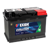 Exide Evolution Stop Start Battery SSAGM-66EU
