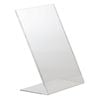 Olympia Leanback Menu Holder Acrylic A4 305x210x100mm Countertop Tabletop Display Sign Stand