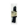 Click 250mm Black Releasable Cable Tie - 25 Pack