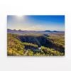 River with Mountains  Print 100% Australian Made 150 x 100cm  (Stretched)