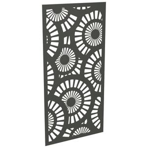 ProtectorAl 300-1200 x 1201-2400mm Woodland Grey Sunburst Unframed Solid Aluminium Decorative Panel 