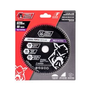 Full Boar 216mm 80T Multi-Material Circular Saw Blade FBCSB216-80MM