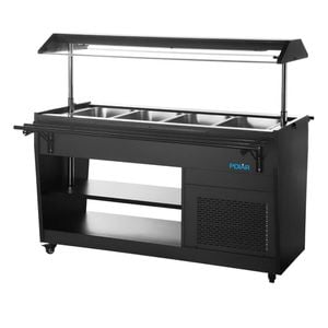 Polar G-series Refrigerated Buffet Bar Black - Pg007-a