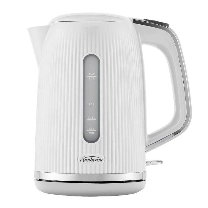 Sunbeam 1.7L White Brightside Kettle