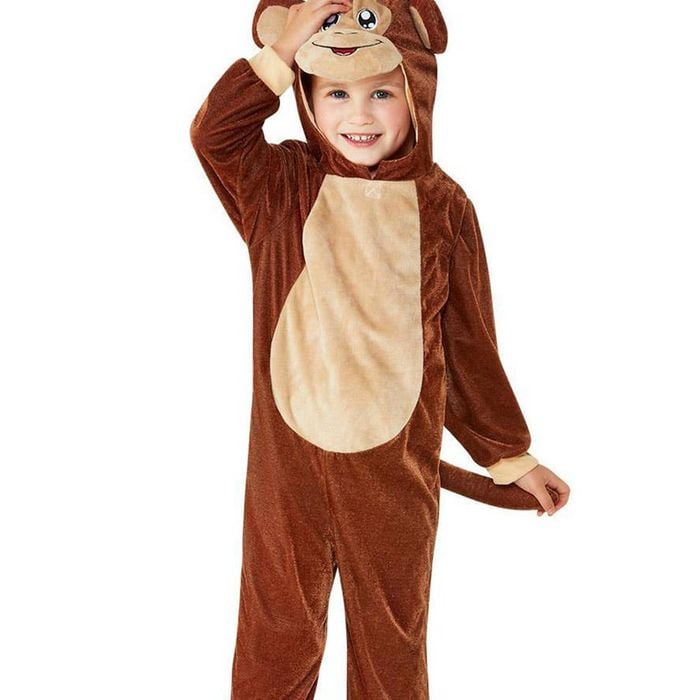 Cute Little Monkey Toddler Onesie Costume - Small