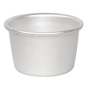 Vogue Aluminium Mini Dariole Moulds 85ml 6 Pack