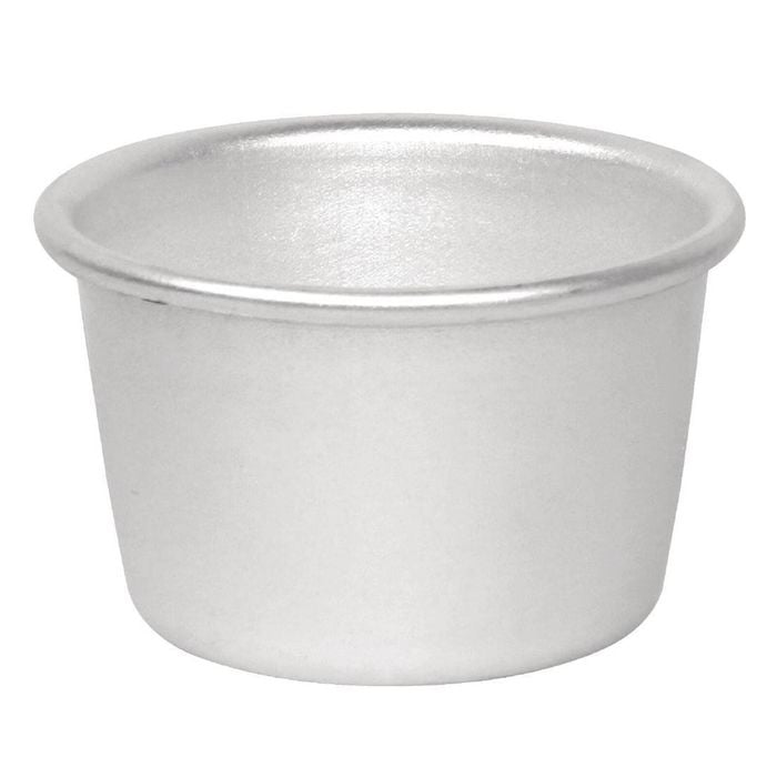 Vogue Aluminium Mini Dariole Moulds 85ml 6 Pack