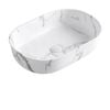 Attica 500 x 350mm Matt Carrara Hampshire Oval Basin