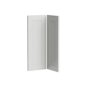 Kaboodle Sesame Salt Alpine Corner Wall Cabinet Doors - 2 Pack