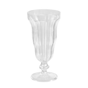 Lemon & Lime 410ml Plastic Sundae Ice Cream Cup - Clear