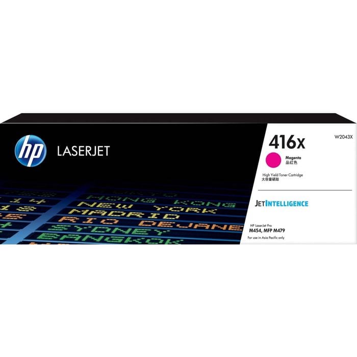 Hp 416x Original Laser Toner Cartridge - Magenta Pack - 6000 Pages
