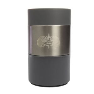 Graphite Toadfish Outfitters Non-Tipping Stainless Steel Can Cooler/Stubby Cooler