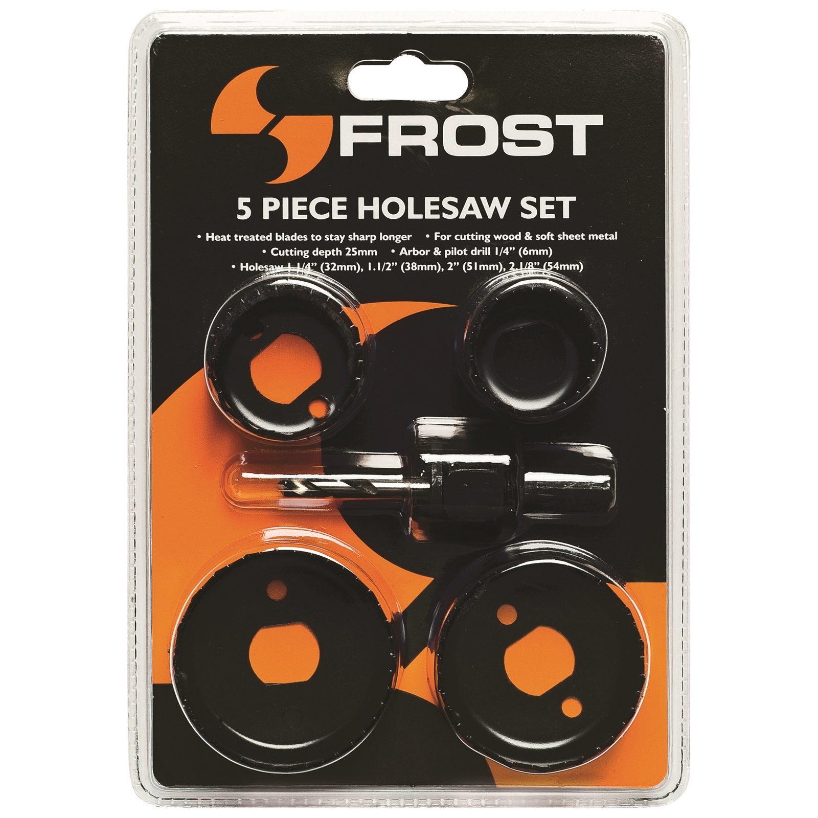 Frost 5 Piece Holesaw Set Bunnings Australia