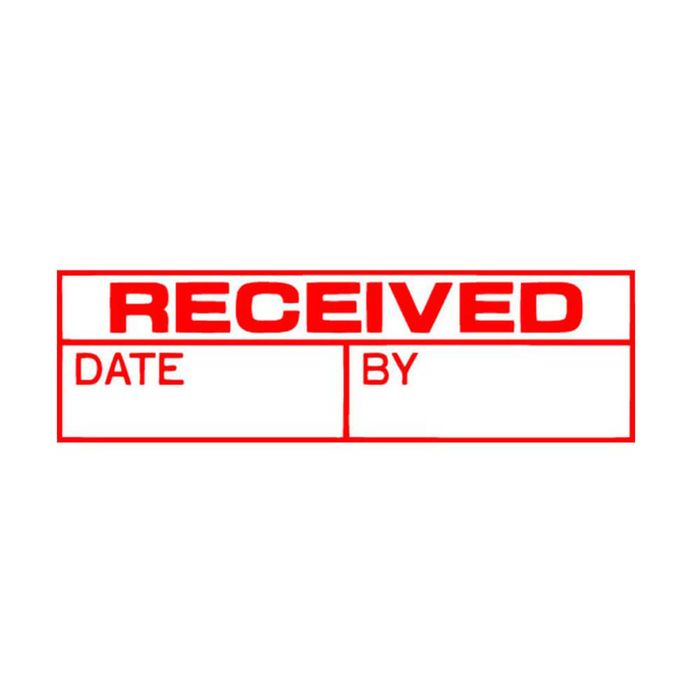 X-Stamper Self Inking Message Stamp (Rec/Date/by)