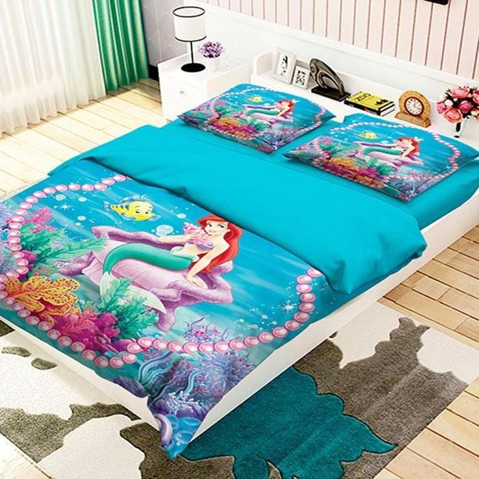 3D Pretty Mermaid 147 Bedding Set Pillowcases Quilt Duvet Cover Set Queen King