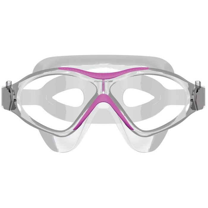 Mirage Junior Lethal Oversized Silicone Swimming Goggles Pink