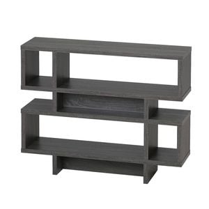 Familand Wooden Console Table With Ample Storage Shelves For Hallway
