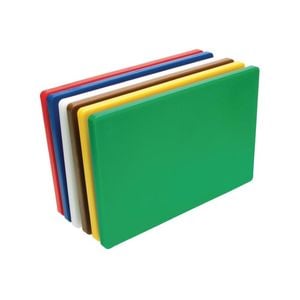 Polyethylene Colour Coded Cutting Board HACCP 200 x 300 x 13mm - Set of 6