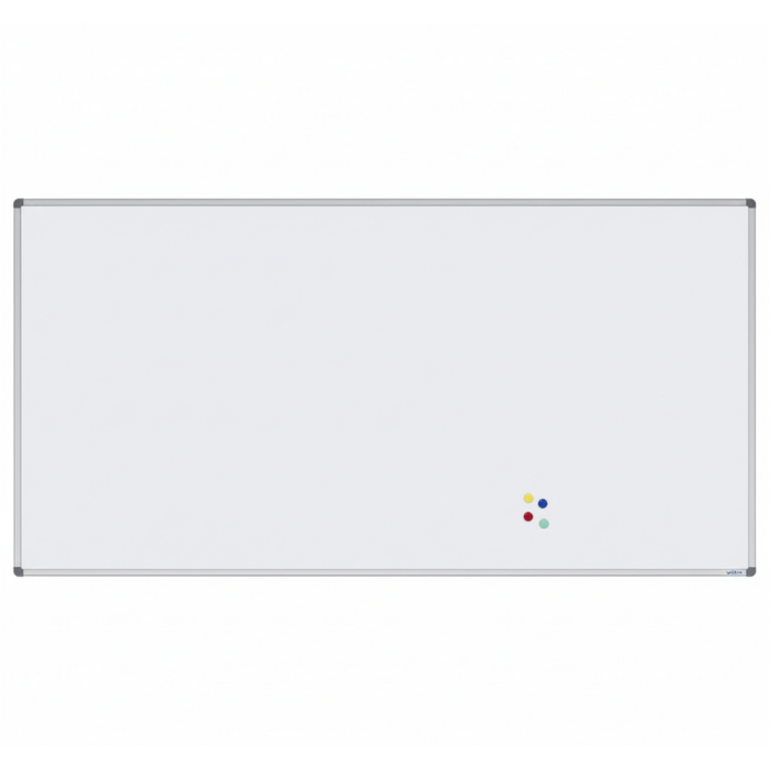 DuraWrite Magnetic Whiteboard Aluminium Frame 2400x1200mm
