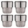 Tempa Skye Set of 4 Lowball Tumblers 250ml Charcoal