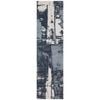 The Rug Connection Blossom 11 Navy 400x80cm - Large Runner Handmade Indoor Rug