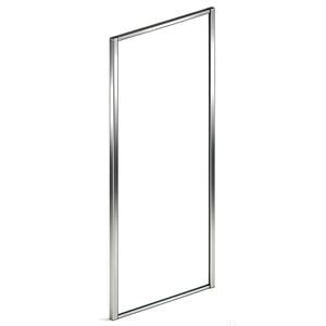 Rick McLean's 910-930mm Silver Smart Pivot Return Adjustable Shower Screen - Panel Only