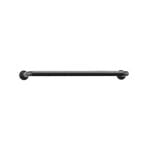 Windoware 130-240cm 25/28mm Matte Black Ultra Blockout Adjustable Curtain Rod