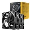 Antec Tranquil140, Pwm, 2000rpm, 59.23cfm, 2.46mmh O, 4 Pin Pwm Connector, 140mm X 25mm Performance  Case Fan