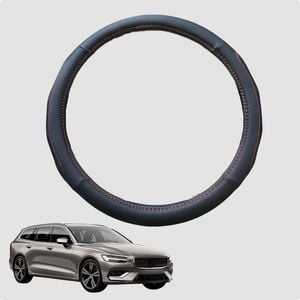 Steering Wheel Cover for Volvo V60 2010-2018 Auto 38CM | Circle