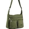 Pierre Cardin Anti-Theft Cross Body  RFID Slash Proof Travel Olive