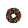 Christmas Wreath Hanging Miniature Garland Decoration [Green]