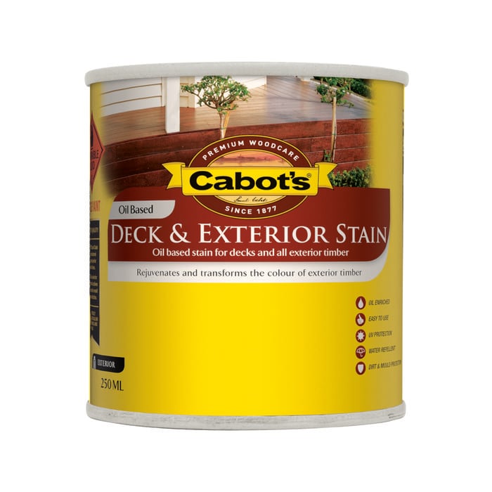 Cabot's 250ml Blackbean Oil Based Deck and Exterior Stain