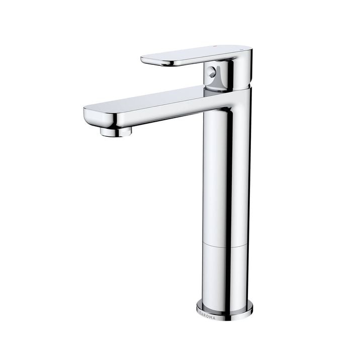 Caroma  Chrome Lead Free Luna Mid Basin Mixer