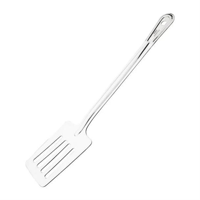 Nisbets Essentials Perforated Serving Spoon Stainless Steel 285mm Commercial Kitchen Utensil