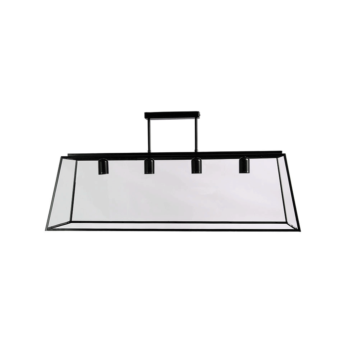 Oriel Lighting Eaton 100cm 4 Light Retro Pendant Light 100cm