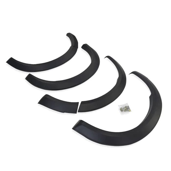 Oem Style Matte Black Fender Flares With Sensor Holes For Ford Ranger Next Gen Wildtrak 2022 Onwards
