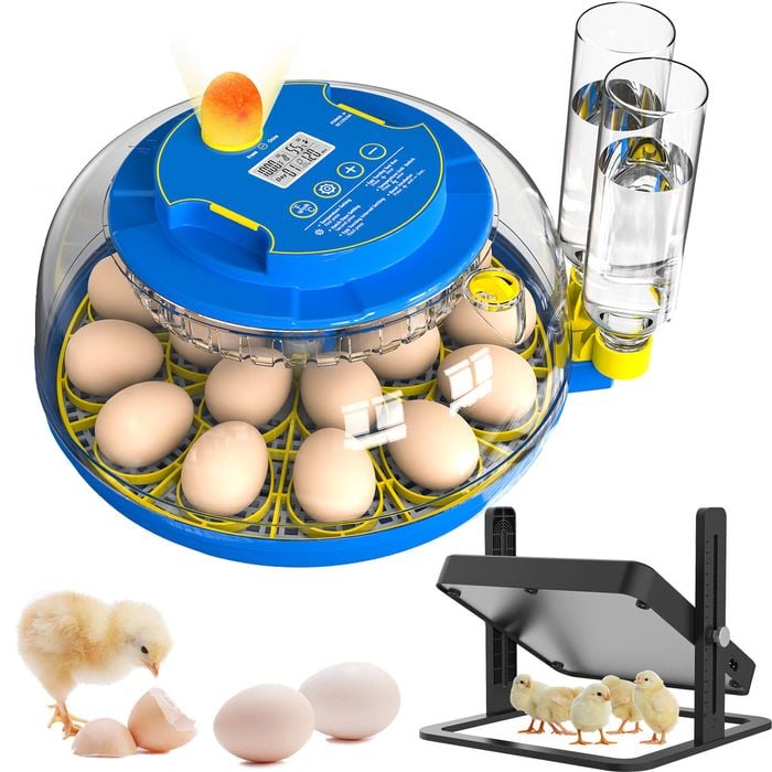 Advwin 18 Eggs Automatic Egg Incubator + Advwin Chicken Brooder Heating Plate