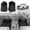 3D Floor Mats for Ford Ranger PX PX2 PX3 Single Cab 2011-2022 Heavy Duty All Weather Mats Set