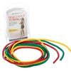 Theraband Tubing Light Pack 1.52m (yellow, Red, Green) - Light Pack (yellow; Red; Green)