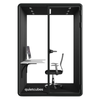 QuietCubes Zoom Office Pod Black