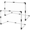 vidaXL Mini Soccer Goals Post Net Set 2 pcs for Kids 91.5x48x61cm Training