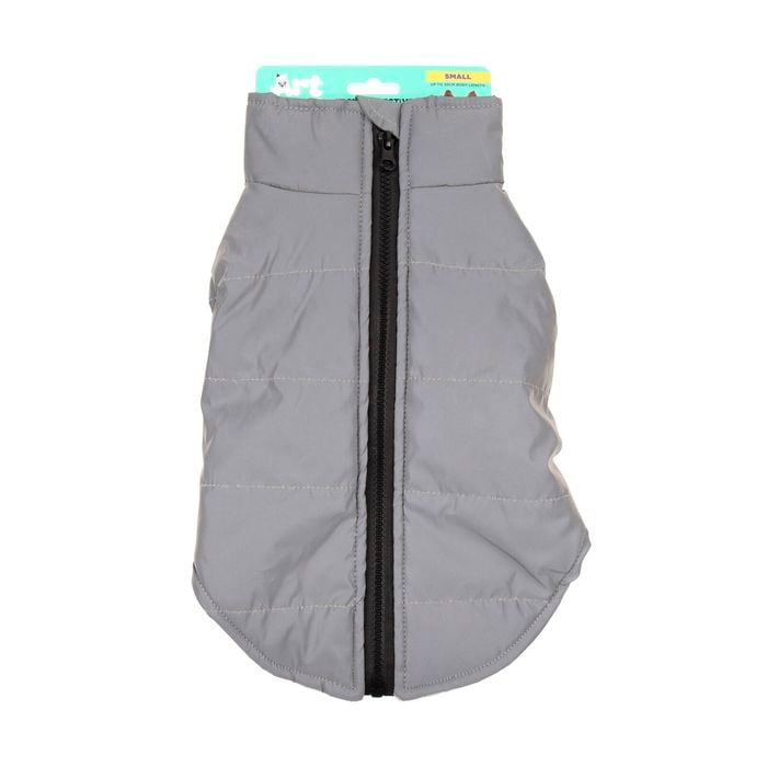Art & Bob 30cm Silver Small Reflective Dog Vest